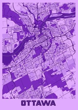 Ottawa Lavender Map