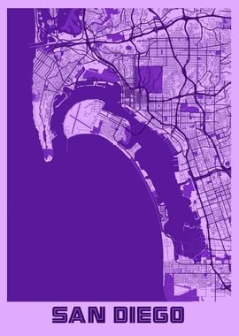 San Diego Lavender Map