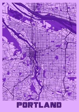 Portland Lavender Map