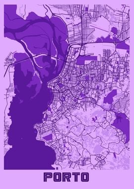 Porto Lavender Map