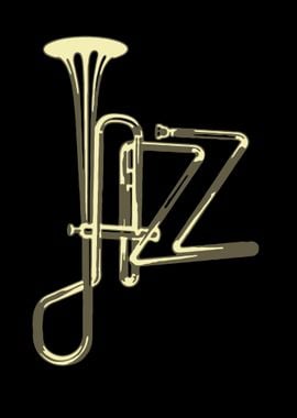 Trumpet forming JAZZ draw