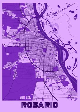 Rosario Lavender Map