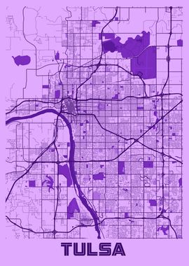 Tulsa Lavender Map