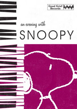 An evening with Snoopy