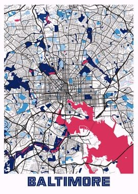 Baltimore MilkTea Map