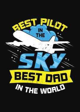 Airplane Pilot Dad Design