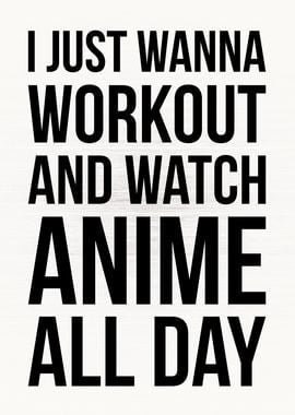 Workout And Watch Anime