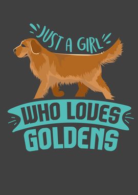 Girl Who Loves Golden