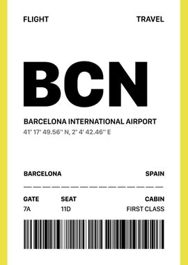 BCN Boarding Pass