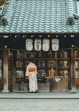 Temple Kyoto Geisha