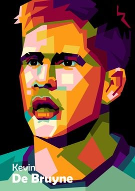 Popart Kevin de Bruyne