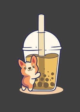 Kawaii Corgi Lover Bubble