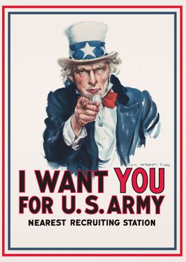 Uncle Sam classic poster