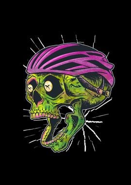 CYCLIST SKULL