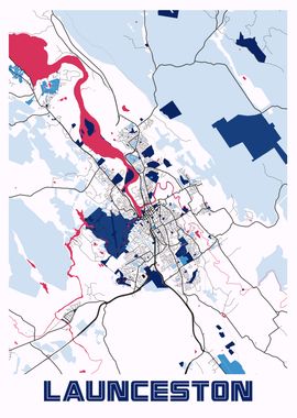 Launceston MilkTea Map