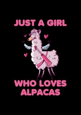 Girl who loves Alpacas