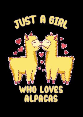 Girl who loves Alpacas