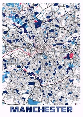 Manchester MilkTea Map