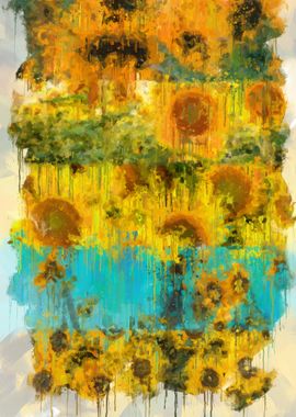 Sunflower Painting