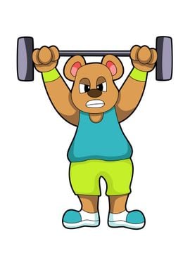 Bear Bodybuilding Barbell