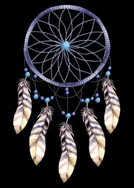 Dreamcatcher with Feathers