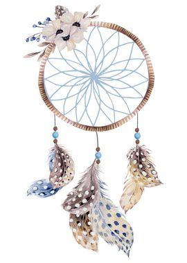 Dreamcatcher with Flowers