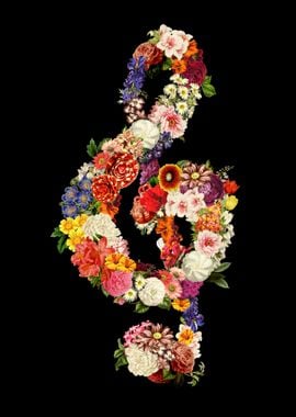 Flower Music Heart