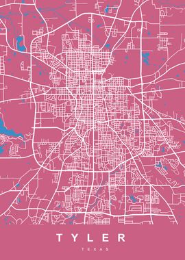 TYLER Art Map Texas