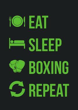 eat sleep boxing repeat