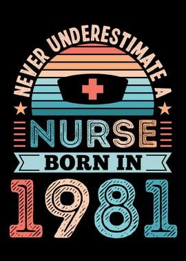 Nurse born in 1981 40th