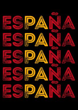 Espaa Spain Vintage Retro