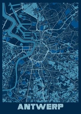 Antwerp Peace City Map