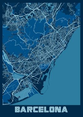 Barcelona Peace City Map