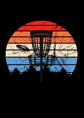 Frisbee Golf Retro