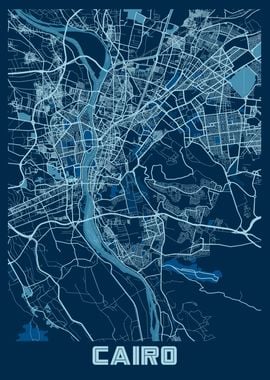 Cairo Peace City Map