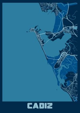 Cadiz Peace City Map