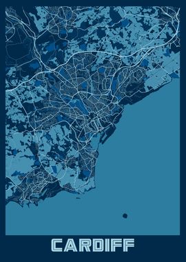 Cardiff Peace City Map