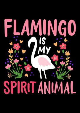 Flamingo Pink Bird Flaming