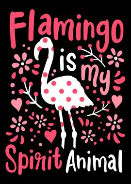 Flamingo Pink Bird Wading 