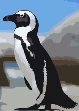 Pinguin Vector Art