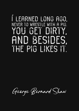 George Bernard Shaw Q1