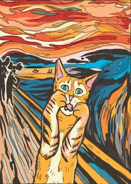 THE CAT SCREAM MUNCH