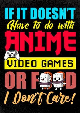 Anime Food Video Games