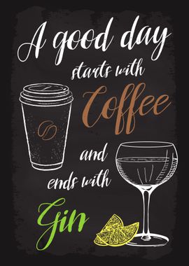 Good Day Coffee Gin Tonic