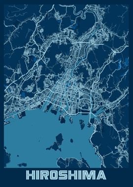 Hiroshima Peace City Map