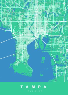 TAMPA Art Map Florida