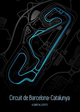 Catalunya Circuit Map