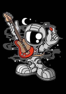 Astronaut Guitarist