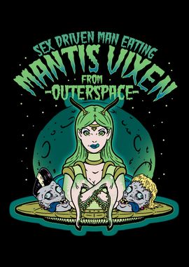 Mantis Vixen from Space