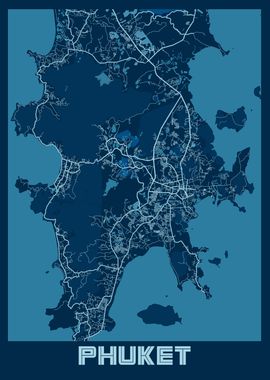 Phuket Peace City Map